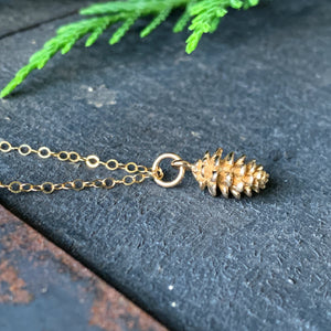 Pinecone Necklace