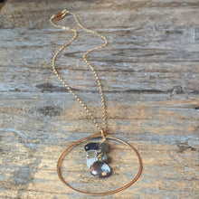 Cali Necklace / Circle Blues