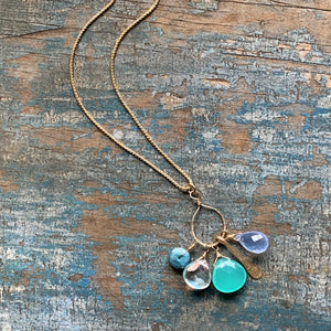 Harmony Necklace / Aqua