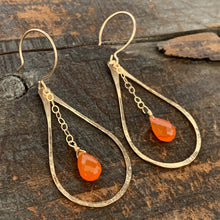 Mirage Earrings / Orange
