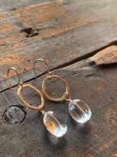 Sarina Earrings / Clear