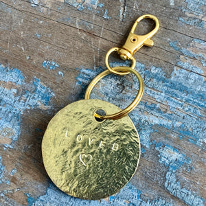 Brass Keychain / Large