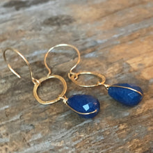 Sarina Earrings / Denim