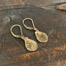 Golden Teardrop Earrings