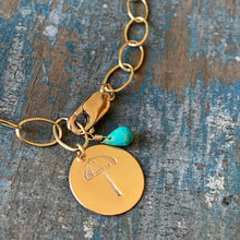 Beach Umbrella Charm Bracelet
