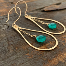Mirage Earrings / Green