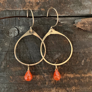 Sophia Earrings / Orange