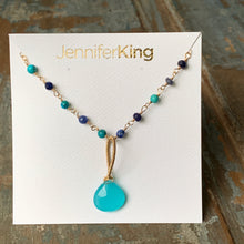 Cecilia Necklace / Aqua