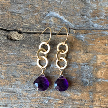 Eve Earrings / Purple