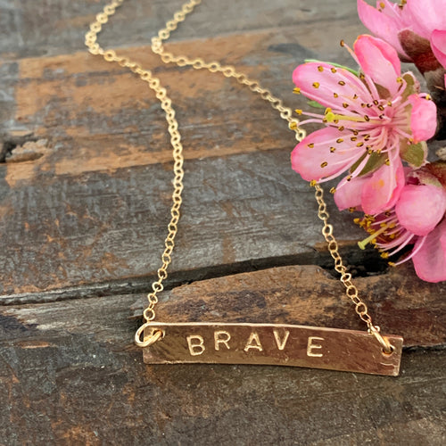 BRAVE Necklace | Give Back