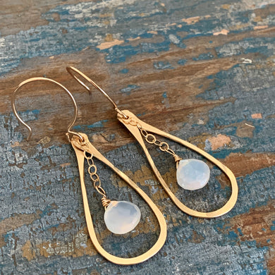 Mini Mirage Earrings / Quartz