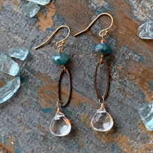 Laine Earrings - Blue
