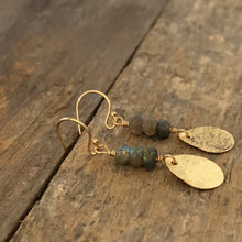 Quest Earrings / Teardrop • Grey
