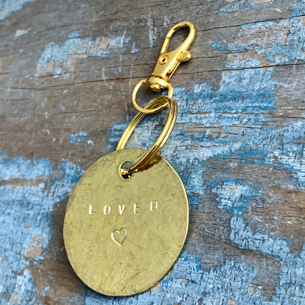 Brass Keychain / Large