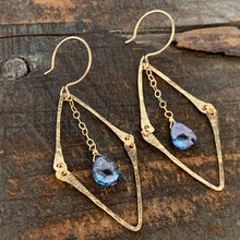 Florence Earrings / Blue