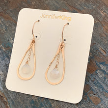 Mini Mirage Earrings / Quartz