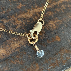 Heart Necklace - Small / Sparkle