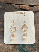 Sarina Earrings / Clear