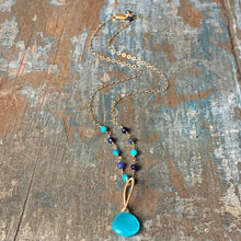 Cecilia Necklace / Aqua