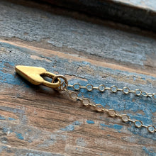 Rustic Heart Necklace / Small