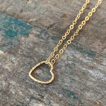 Heart Necklace - Small / Sparkle