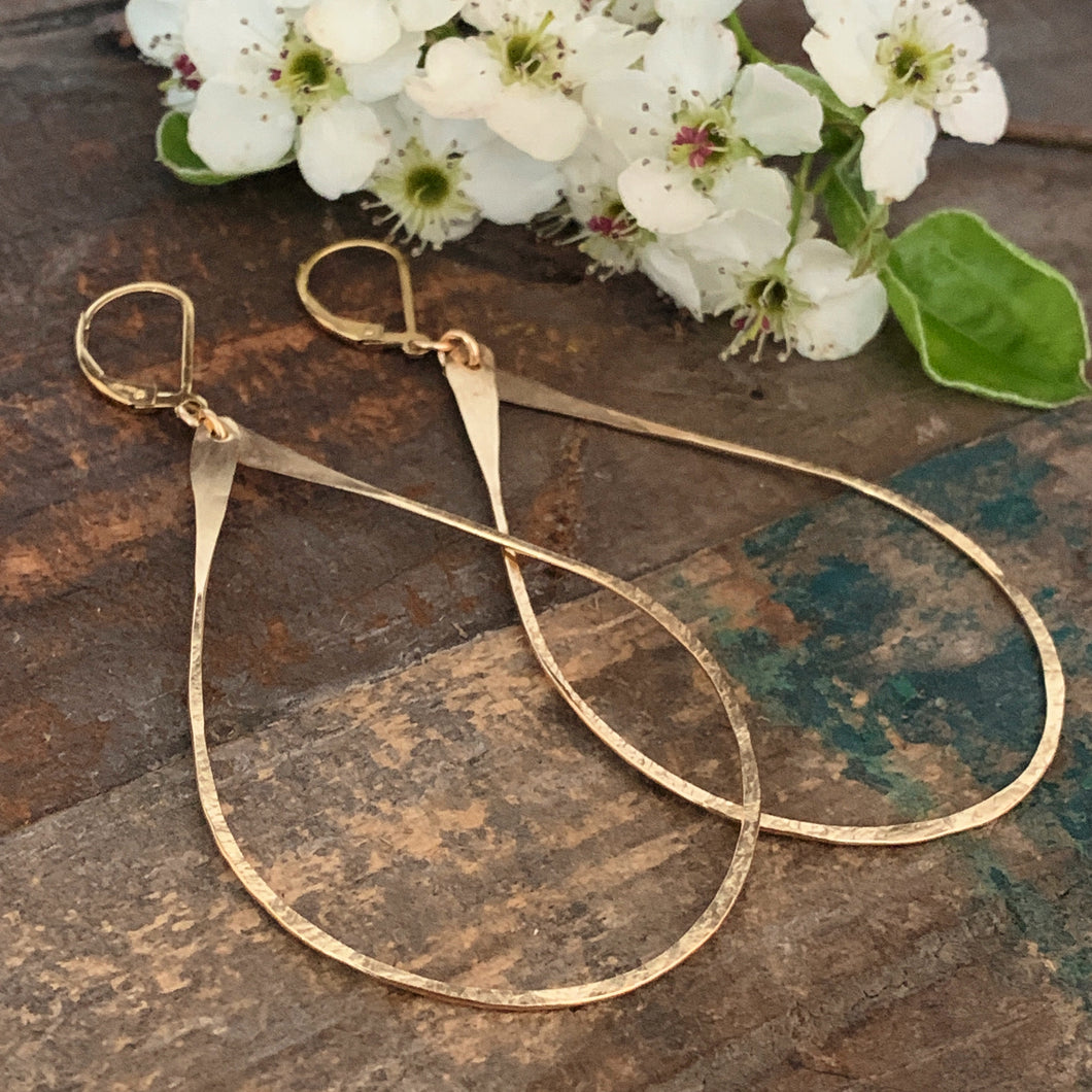 Teardrop Earrings - Large