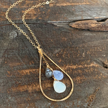 Cali Necklace / Teardrop Lavender