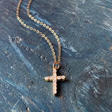 CZ Cross Necklace