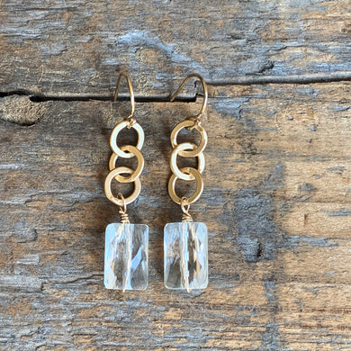 Eve Earrings / Clear