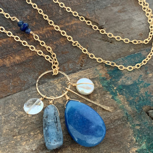 Olivia Necklace - Blue