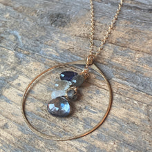 Cali Necklace / Circle Blues