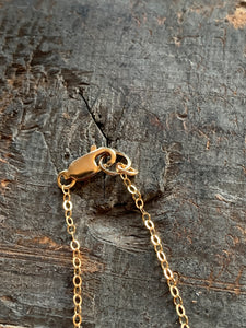 Hammered Moon Necklace