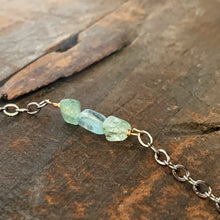 Capri Necklace Gunmetal/Blue