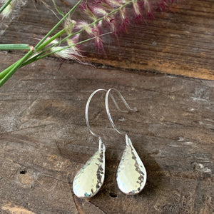 Silver Drop Earrings