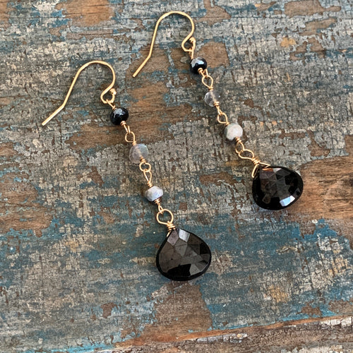 Miranda Earrings / Black