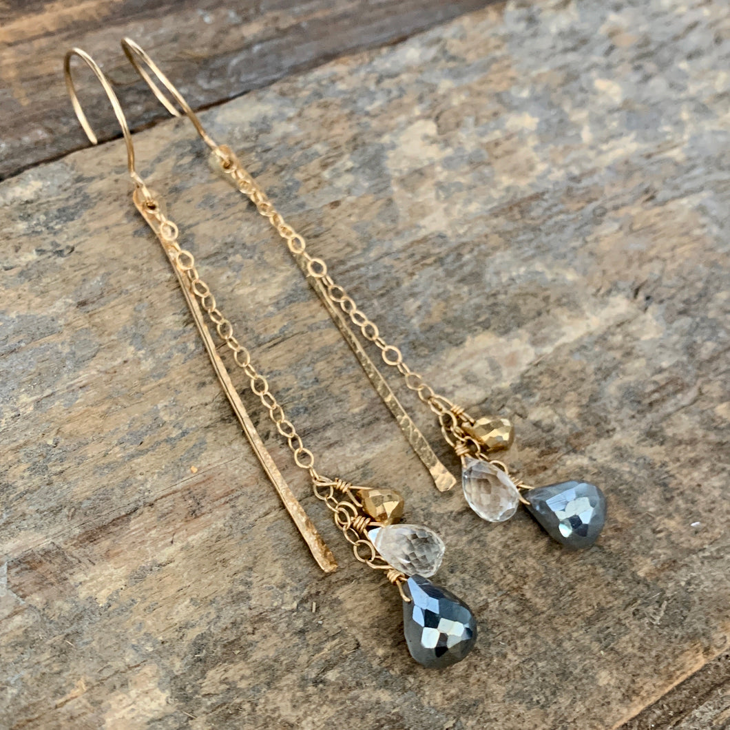 Venice Earrings / Moonstone