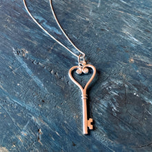 Heart Key Necklace
