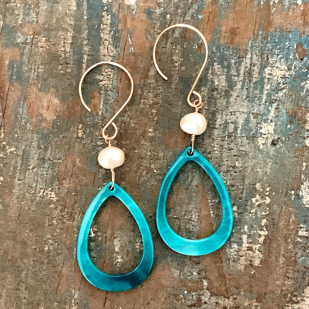 Island Teardrop Earrings