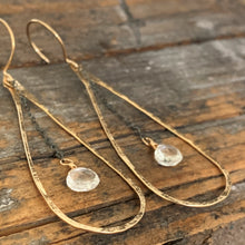 Mirage Earrings /Quartz