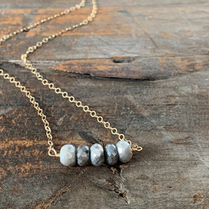 Ava Necklace - Moonstone
