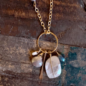 Olivia Necklace - Moonstone