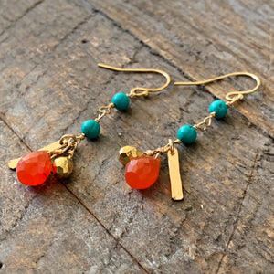 Orange Crush Earrings