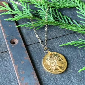 Ancient Greek Coin Necklace