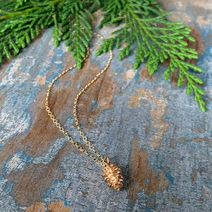 Pinecone Necklace