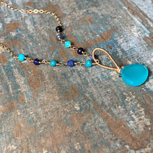 Cecilia Necklace / Aqua