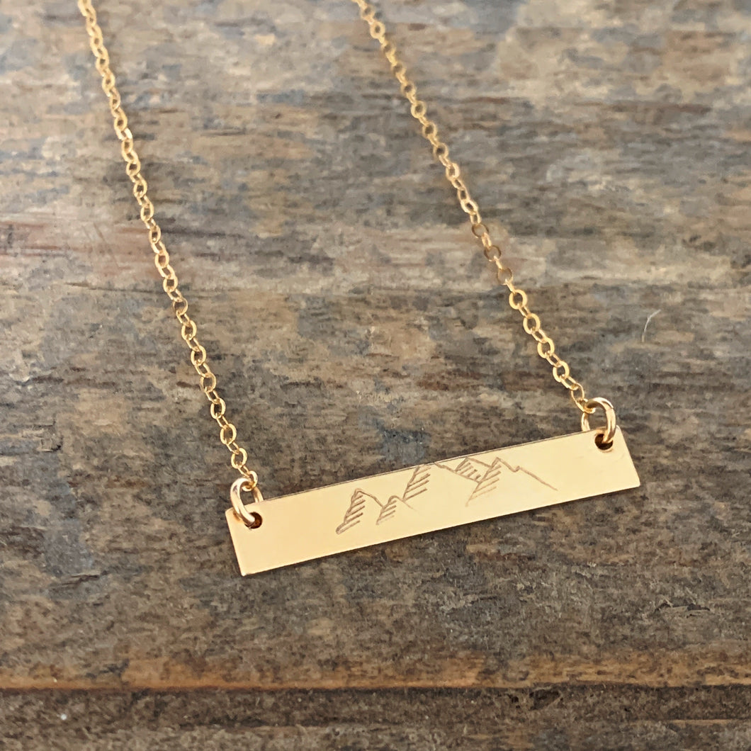 Mountain Range Necklace